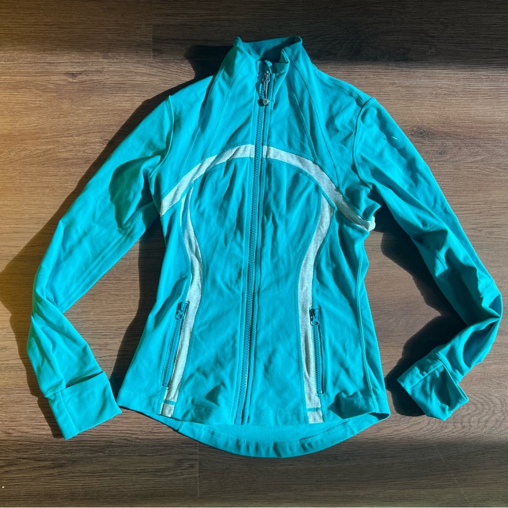 Vintage blue lululemon define jacket